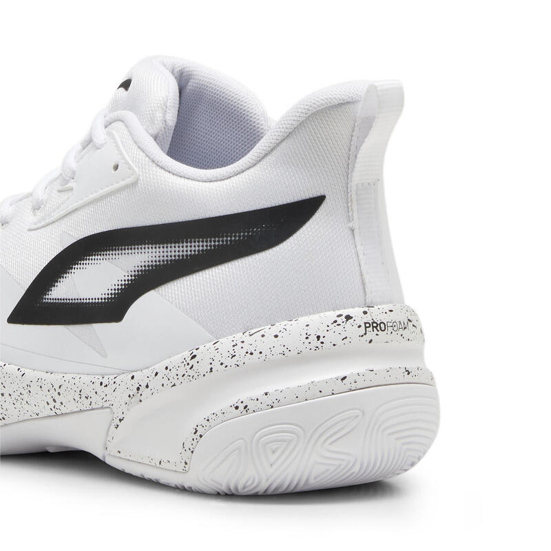 Zapatillas de baloncesto Genetics Speckle unisex PUMA White