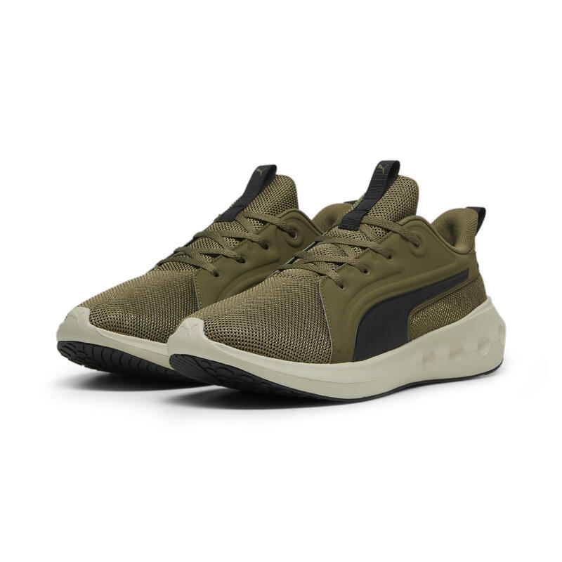 SOFTRIDE Carson Laufschuhe Erwachsene PUMA Olive Black Desert Dust Green Beige