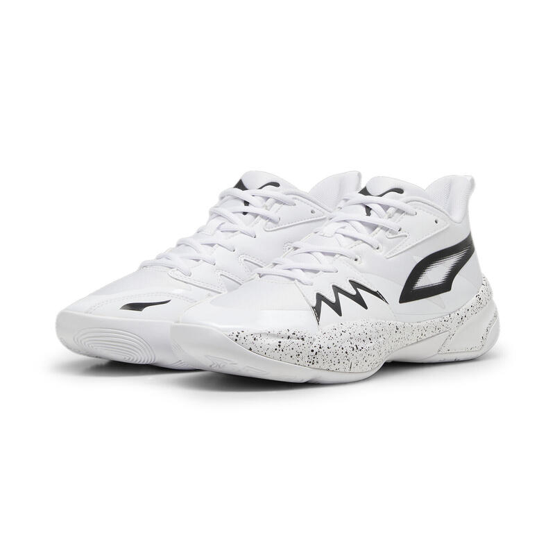 Chaussures de basketball Genetics Speckle PUMA White