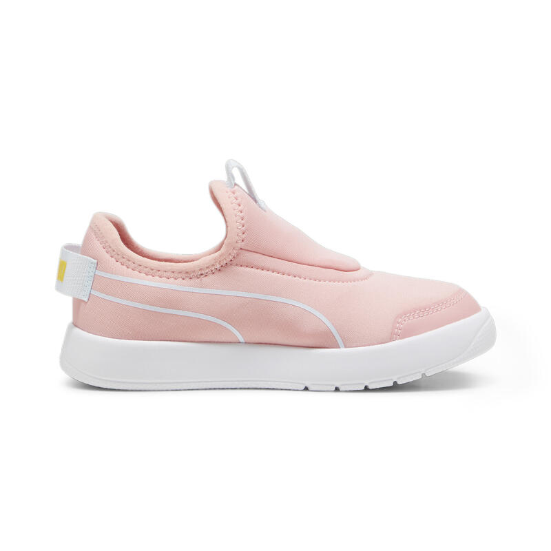 Courtflex v3 Slip-on-Sneakers Kinder PUMA Peach Smoothie Icy Blue Pink