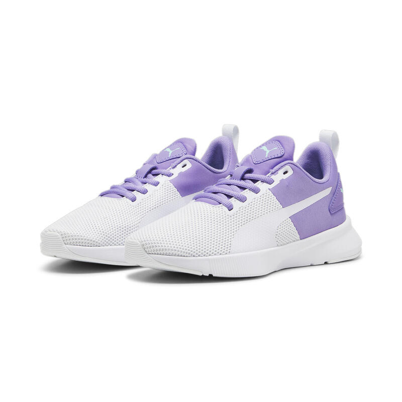 Zapatillas Niño Flyer Runner PUMA Lavender Alert White Silver Mist Purple Gray