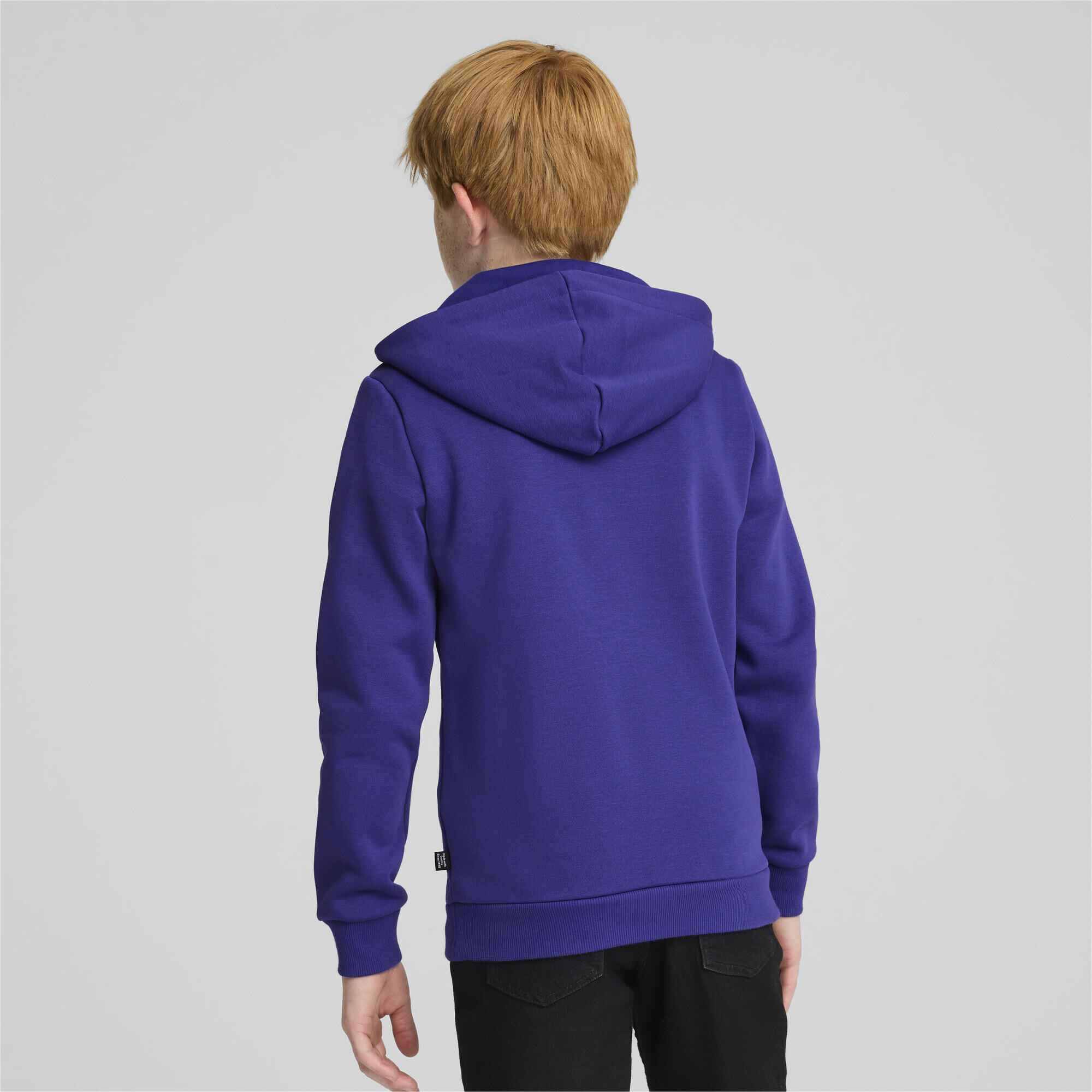 Felpa con cappuccio bicolore Essentials+ con logo grande per ragazzi PUMA 5/7