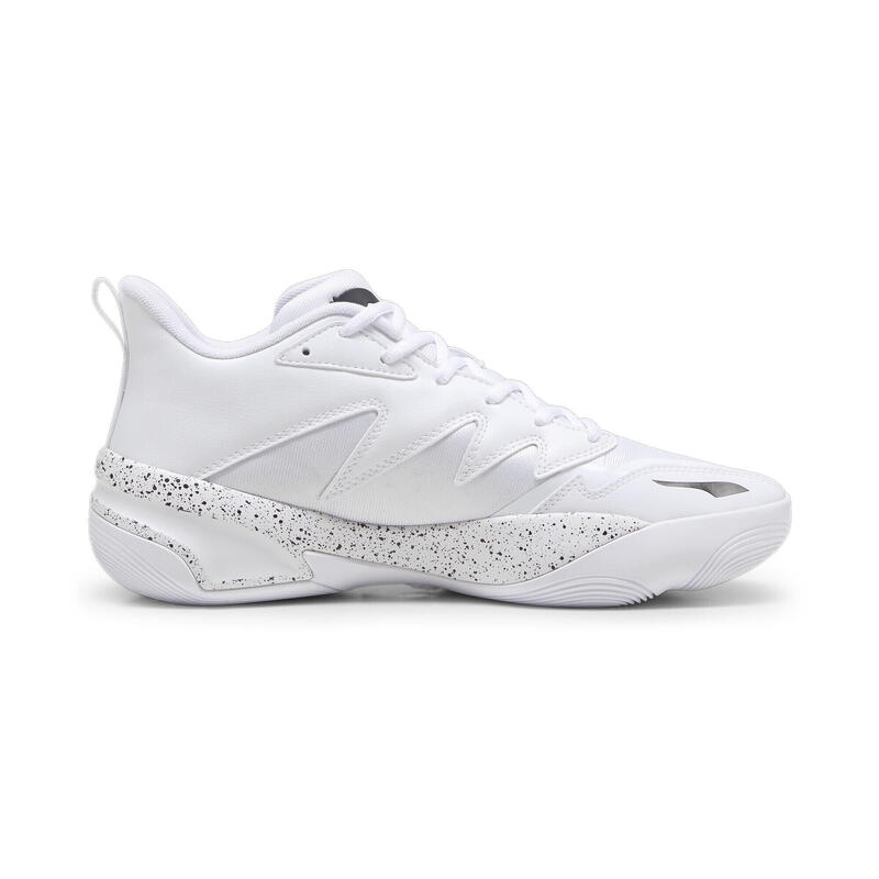 Zapatillas de baloncesto Genetics Speckle unisex PUMA White