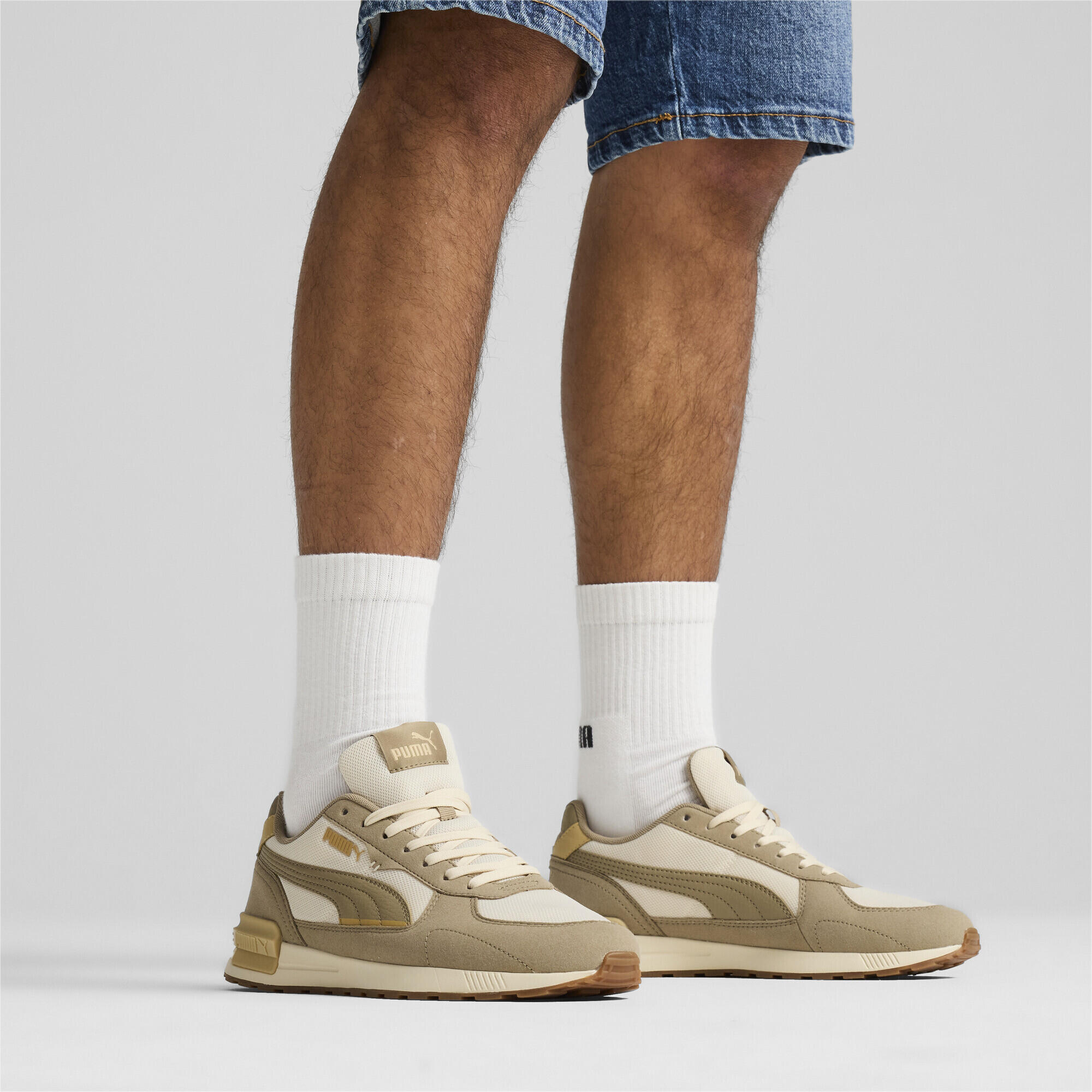 Sneakers Graviton PUMA Alpine Snow Oak Branch Sand Dune White Beige 3/7