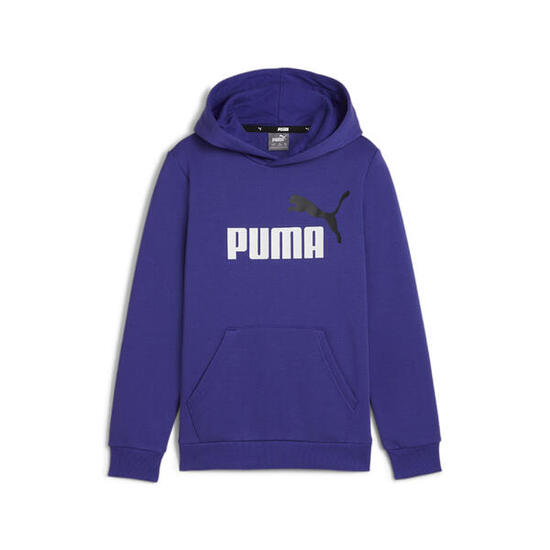 Hoodie bicolore à gros logo Essentials+ Enfant et Adolescent PUMA