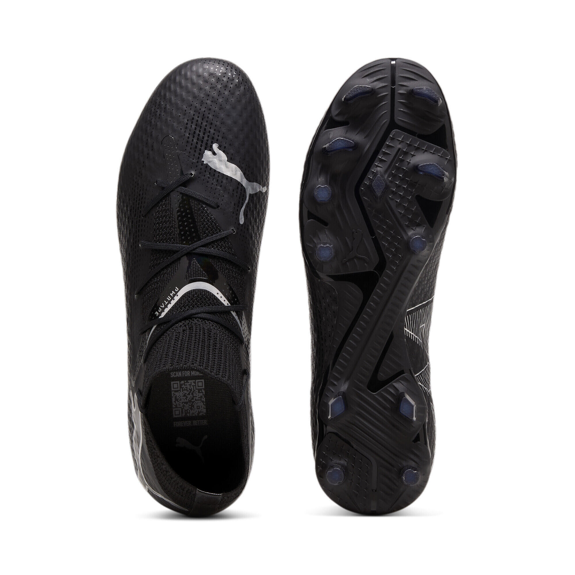 Scarpe da calcio FUTURE 7 PRO FG/AG PUMA Black Silver Metallic Gray 7/7