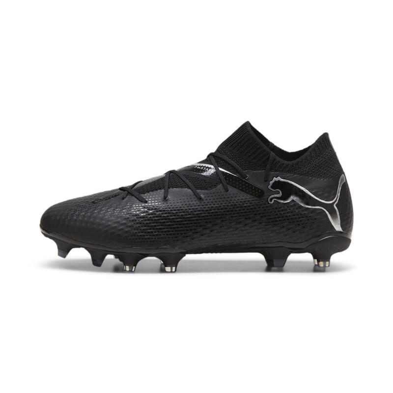 Botas de fútbol FUTURE 7 PRO FG/AG PUMA Black Silver Metallic Gray