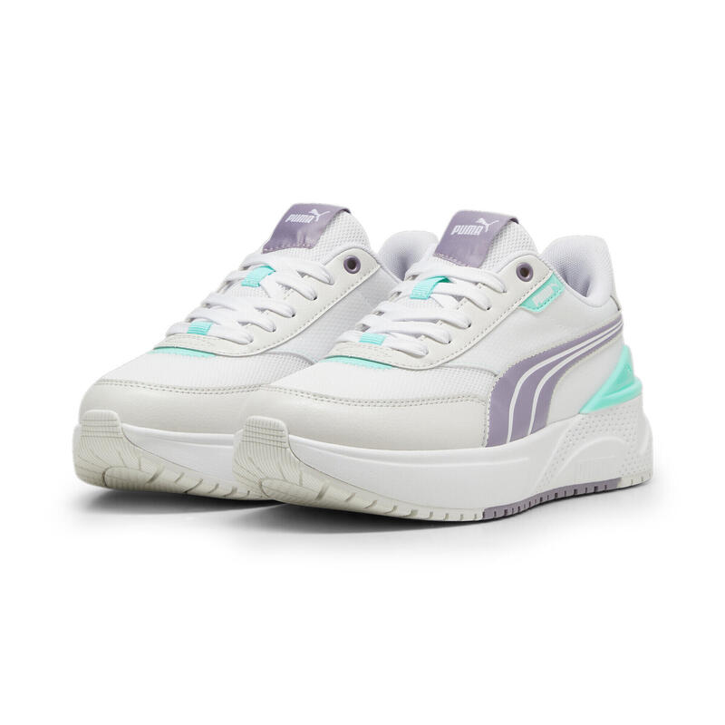 Dámské tenisky R78 Disrupt LT PUMA Feather Gray Pale Plum White Purple