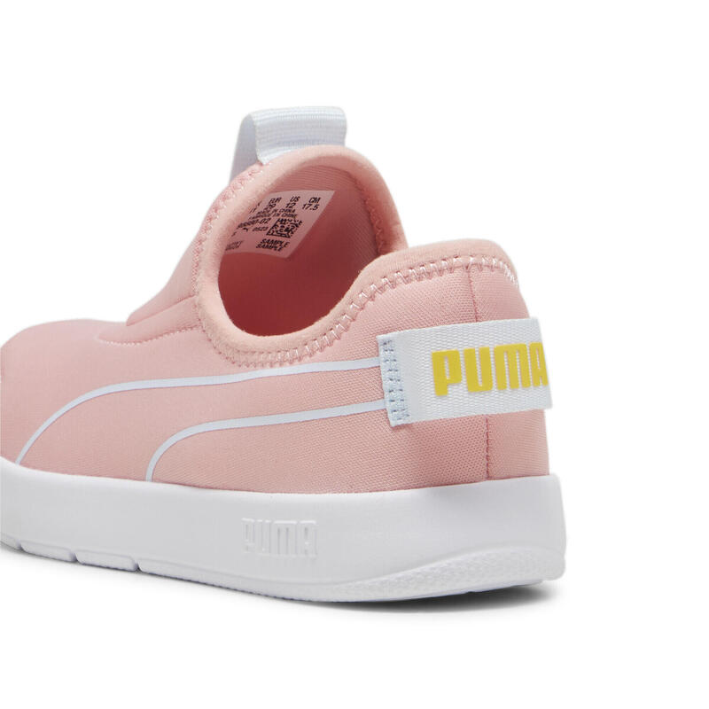 Courtflex v3 sneakers voor kinderen PUMA Peach Smoothie Icy Blue Pink