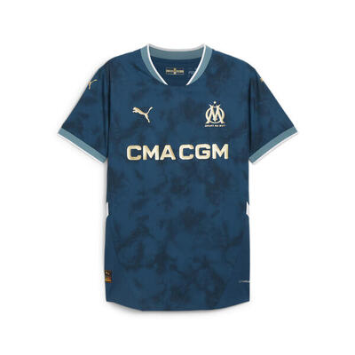 Olympique de marseille 24/25 authentiek uitshirt voor heren puma