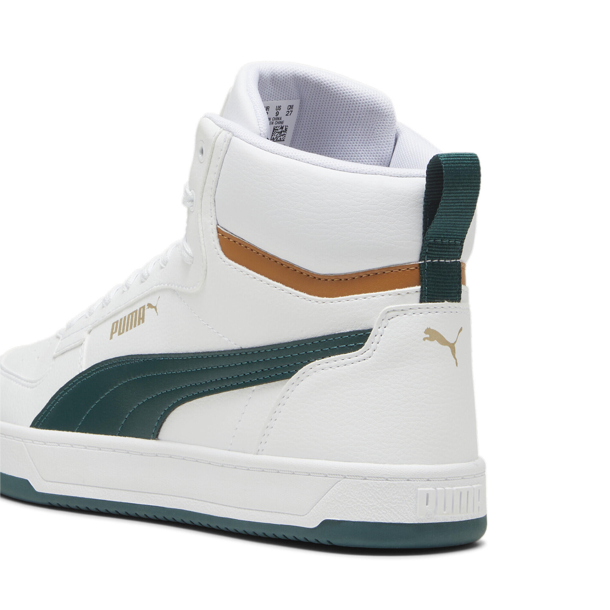 Sneakers mi-hautes Caven 2.0 PUMA White Dark Myrtle Caramel Latte Green Beige 4/7
