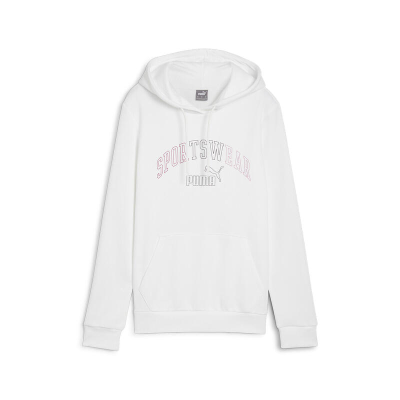 ESS+ LOGO LAB hoodie voor dames PUMA White