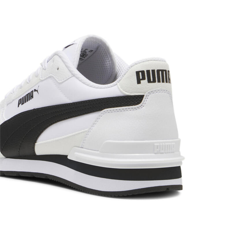 Adidași ST Runner v4 Nylon Adulți PUMA White Black Cast Iron Gray