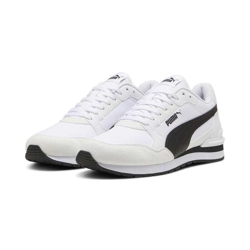 Adidași din nailon ST Runner v4 unisex PUMA White Black Cast Iron Gray