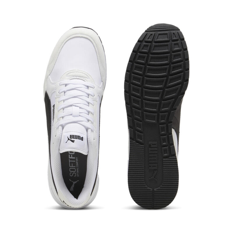 Adidași ST Runner v4 Nylon Adulți PUMA White Black Cast Iron Gray