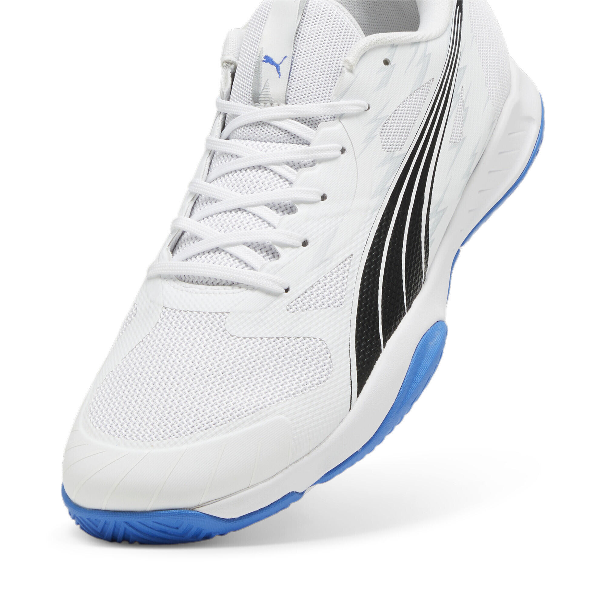 Chaussures de handball Eliminate Turbo PUMA White Bluemazing Blue 6/7