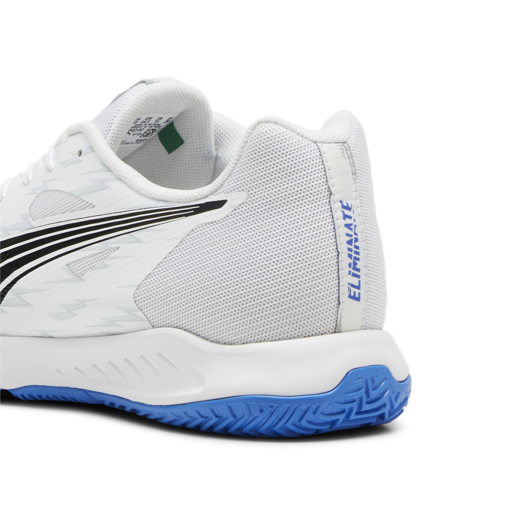 Chaussures de handball Eliminate Turbo PUMA White Bluemazing Blue 2/7
