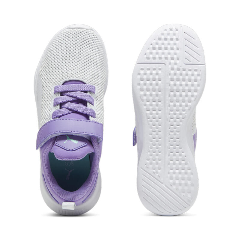 Flyer Runner V Sneakers Kinder PUMA Lavender Alert White Silver Mist Purple Gray