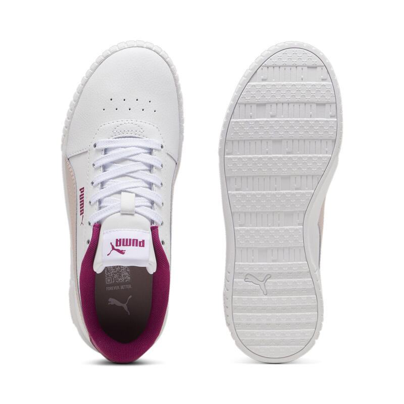 Carina 2.0 Sneakers Mädchen PUMA White Mauve Mist Magenta Gleam Pink