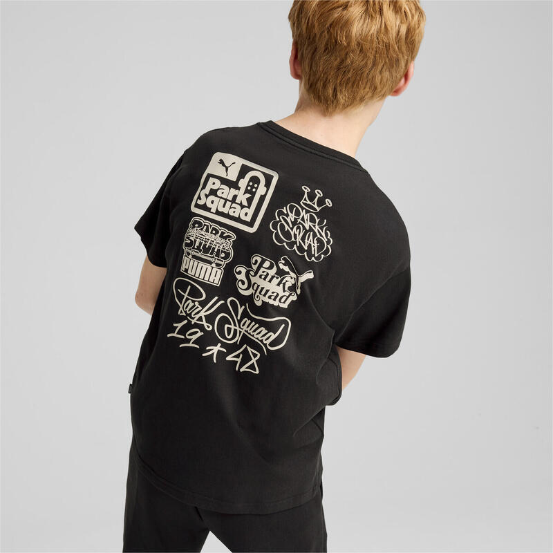 T-shirt à imprimés ESS+ MID 90s Enfant et Adolescent PUMA Black