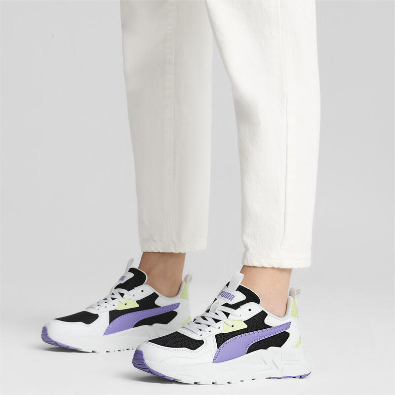 Sneakers Trinity Lite Homme PUMA Black Lavender Alert White Cool Cucumber Purple