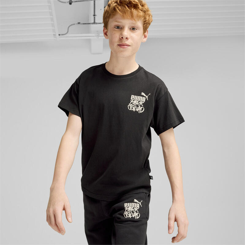 T-shirt à imprimés ESS+ MID 90s Enfant et Adolescent PUMA Black