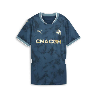 Olympique de marseille 24/25 uitshirt voor dames puma ocean tropic bold blue
