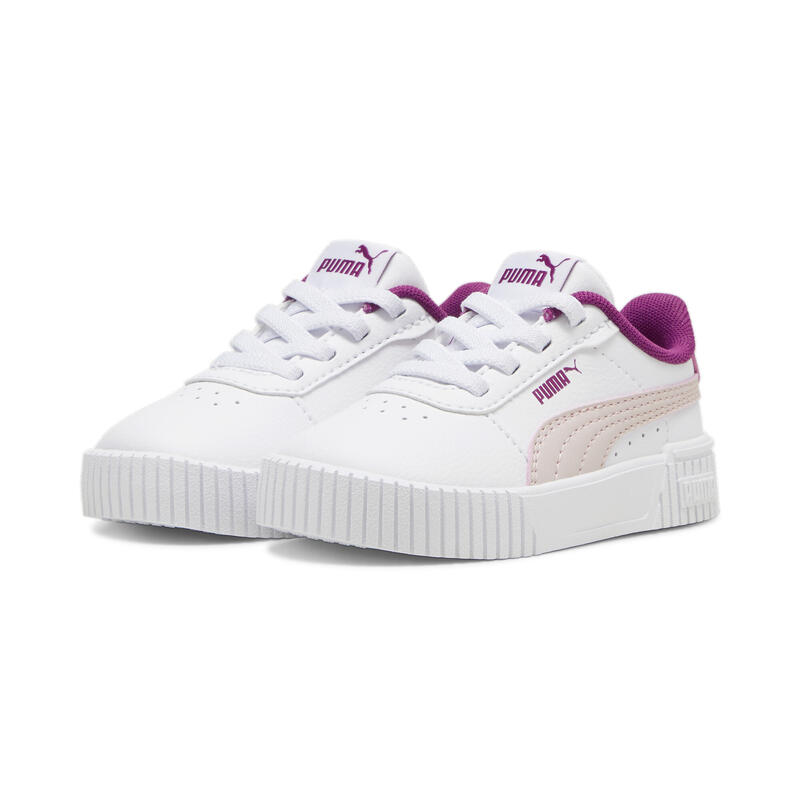 Zapatillas Carina 2.0 AC infantiles PUMA White Mauve Mist Magenta Gleam Pink