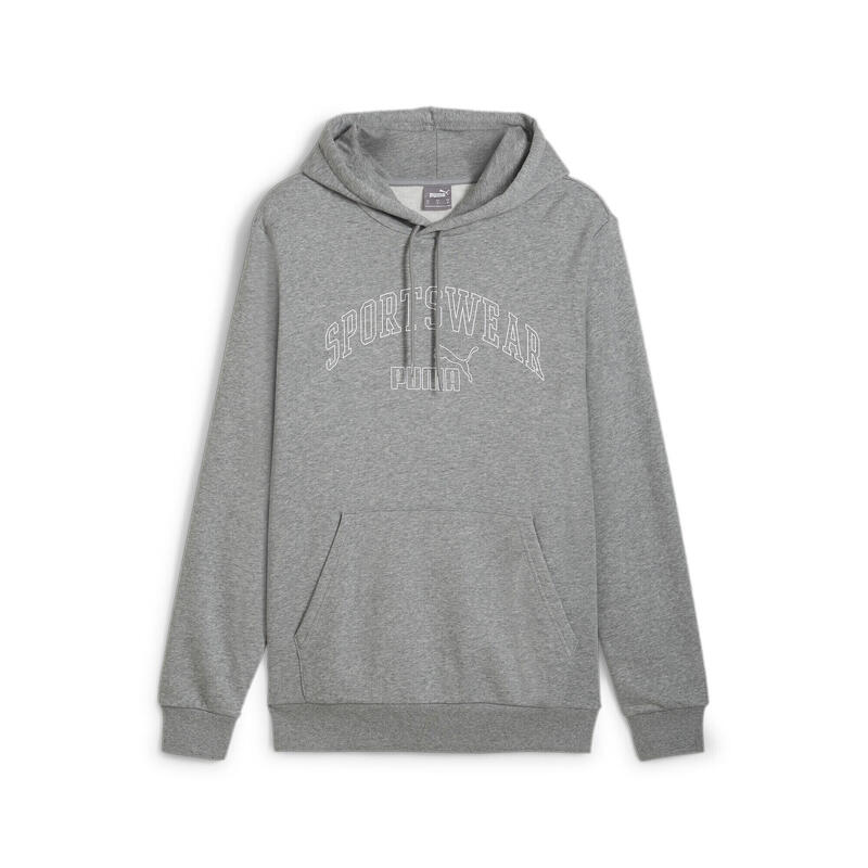 Sudadera con capucha ESS+ LOGO LAB Hombre PUMA Medium Gray Heather