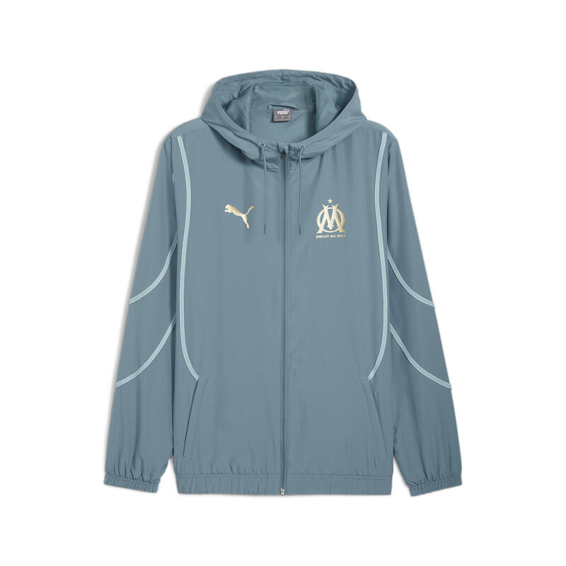 Olympique de Marseille geweven pre-match jack voor heren PUMA