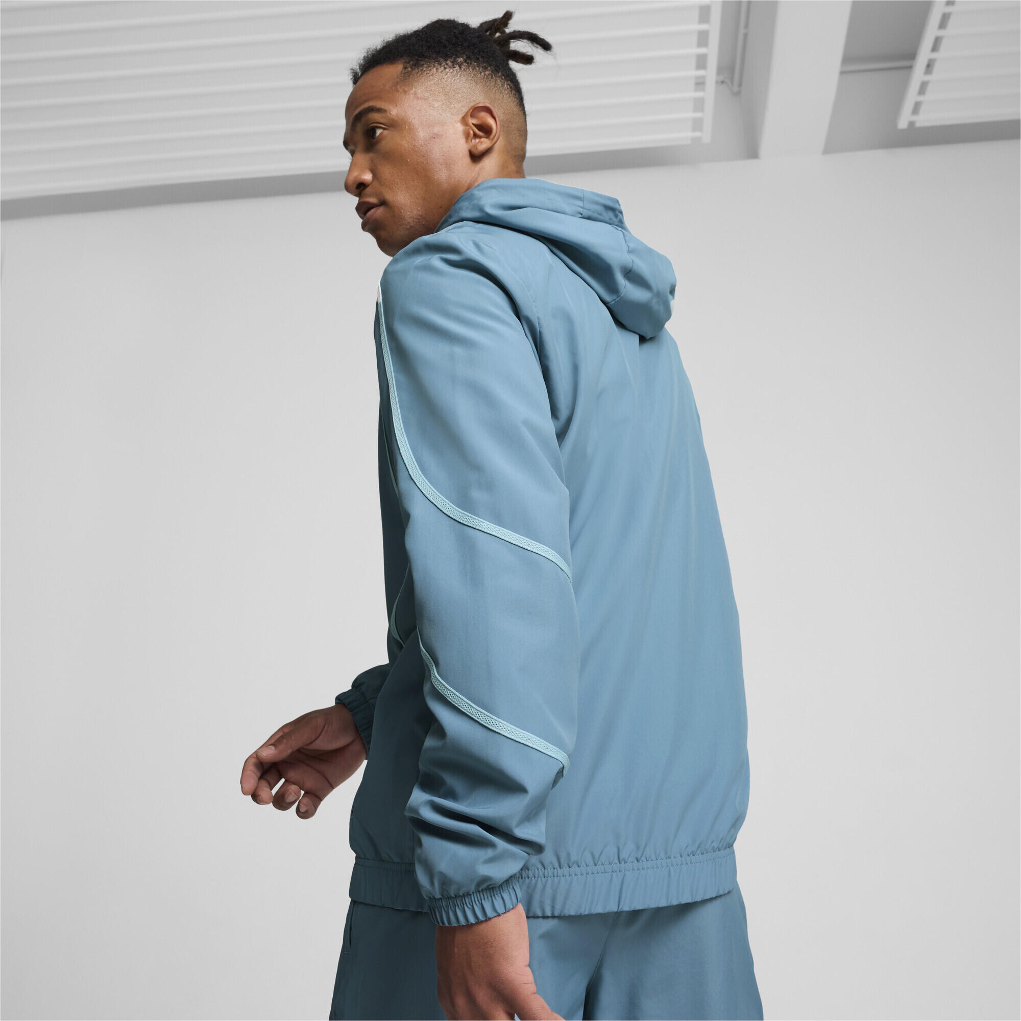 Giacca in tessuto pre-partita Olympique de Marseille da uomo PUMA 6/7