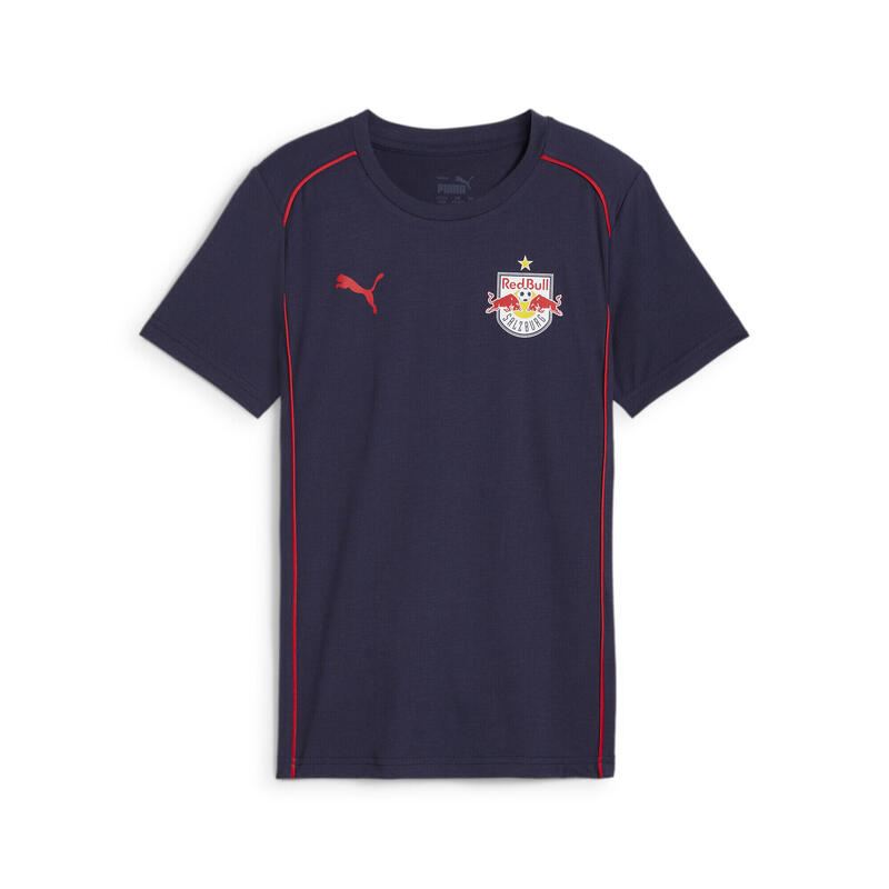 FC Red Bull Salzburg Casuals T-Shirt Jugendliche PUMA Navy Red Blue