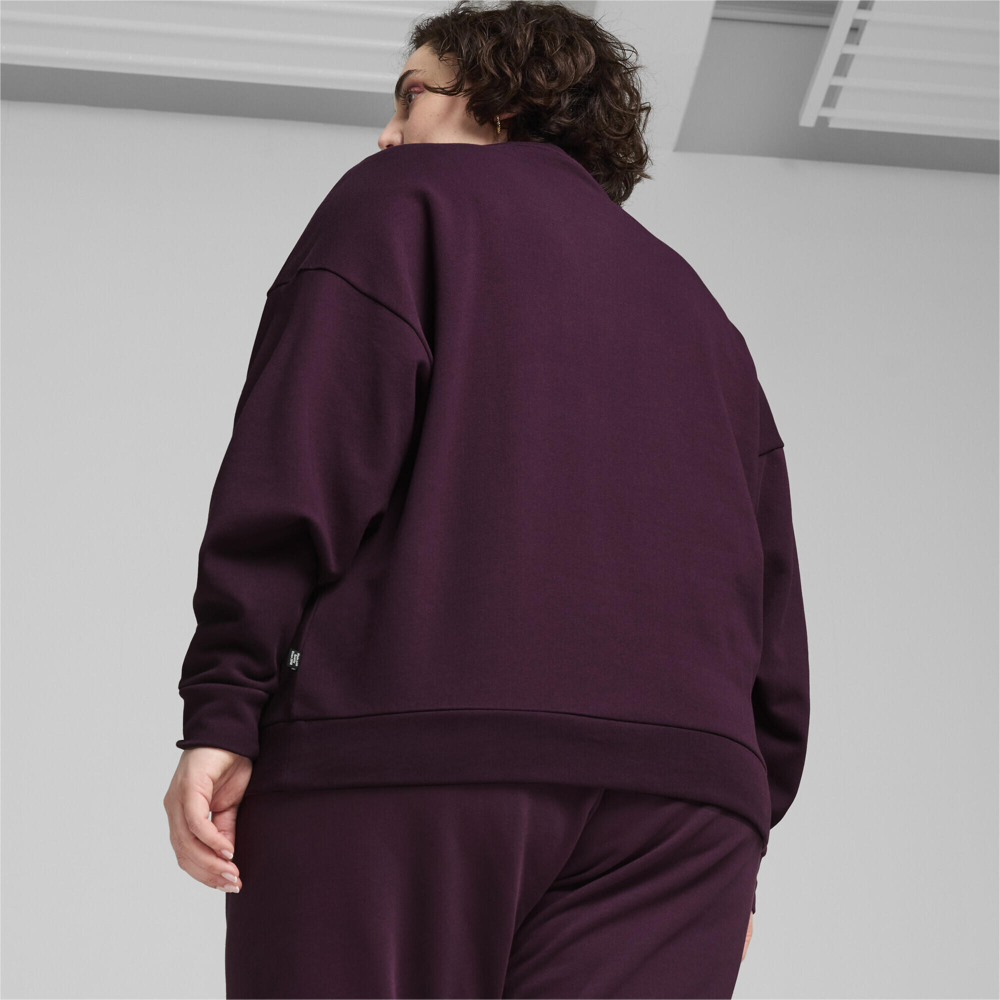 Haut à col rond Better Essentials PUMA Midnight Plum Purple 6/7