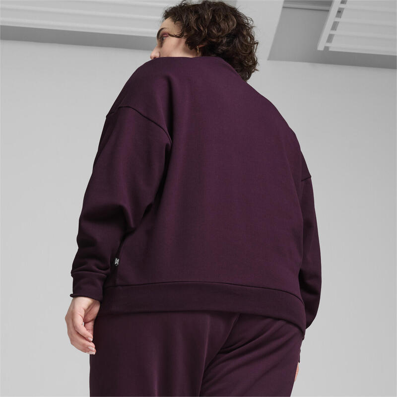BETER ESSENTIALS Echipaj PUMA Midnight Plum Purple