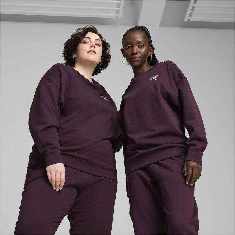 LEPŠÍ ZÁKLADY Posádka PUMA Midnight Plum Purple