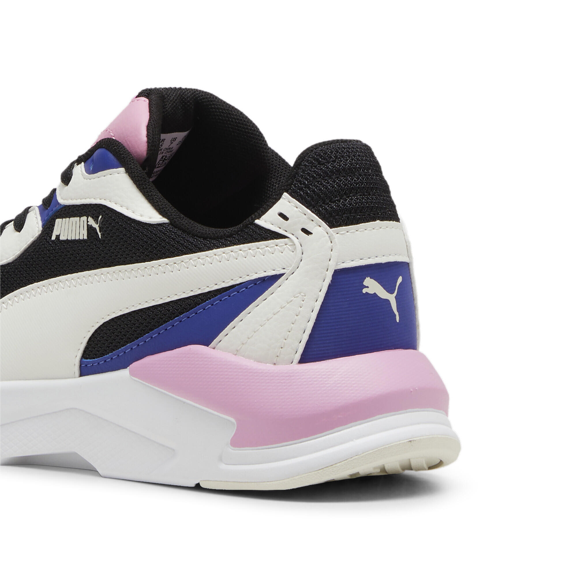 Baskets X-Ray Speed Lite PUMA Black Vapor Gray Mauved Out Lapis Lazuli Pink 5/7
