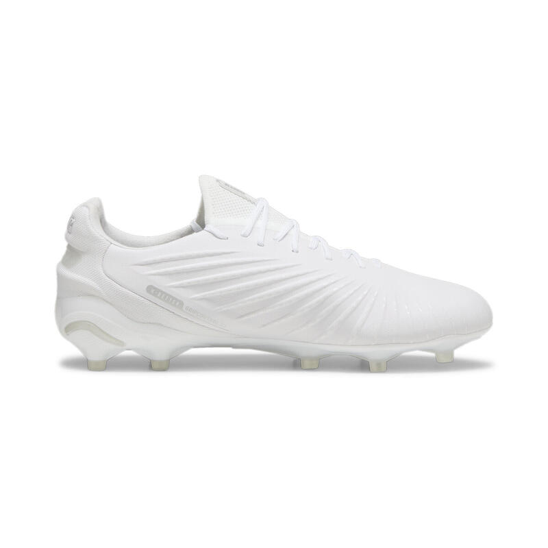 Ghete de fotbal KING ULTIMATE FG/AG PUMA White Silver Metallic