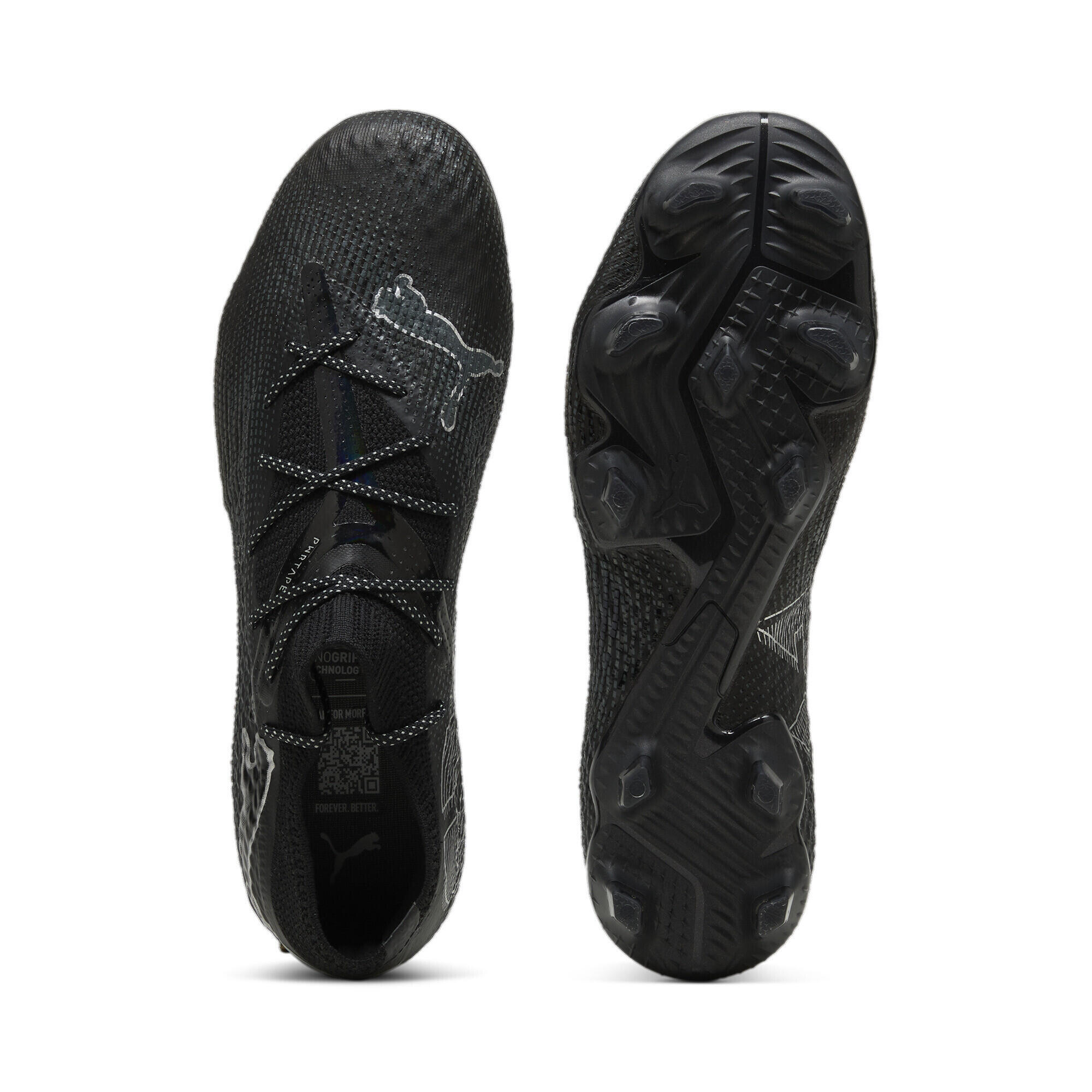 Scarpe da calcio FUTURE 7 ULTIMATE Low FG/AG PUMA Black Silver Metallic Gray 5/7