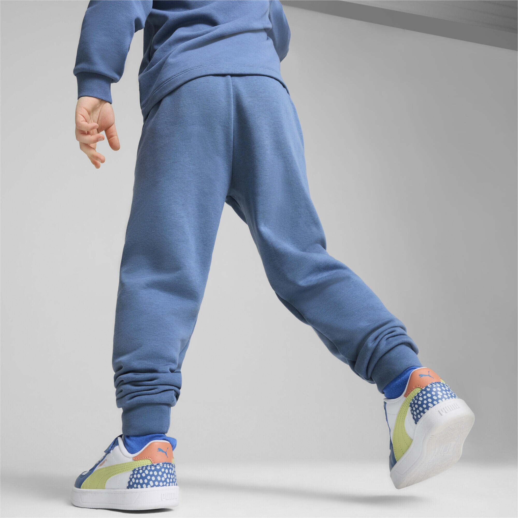 ESS+ PUMA Jogginghose Kinder PUMA Blue Horizon 6/7