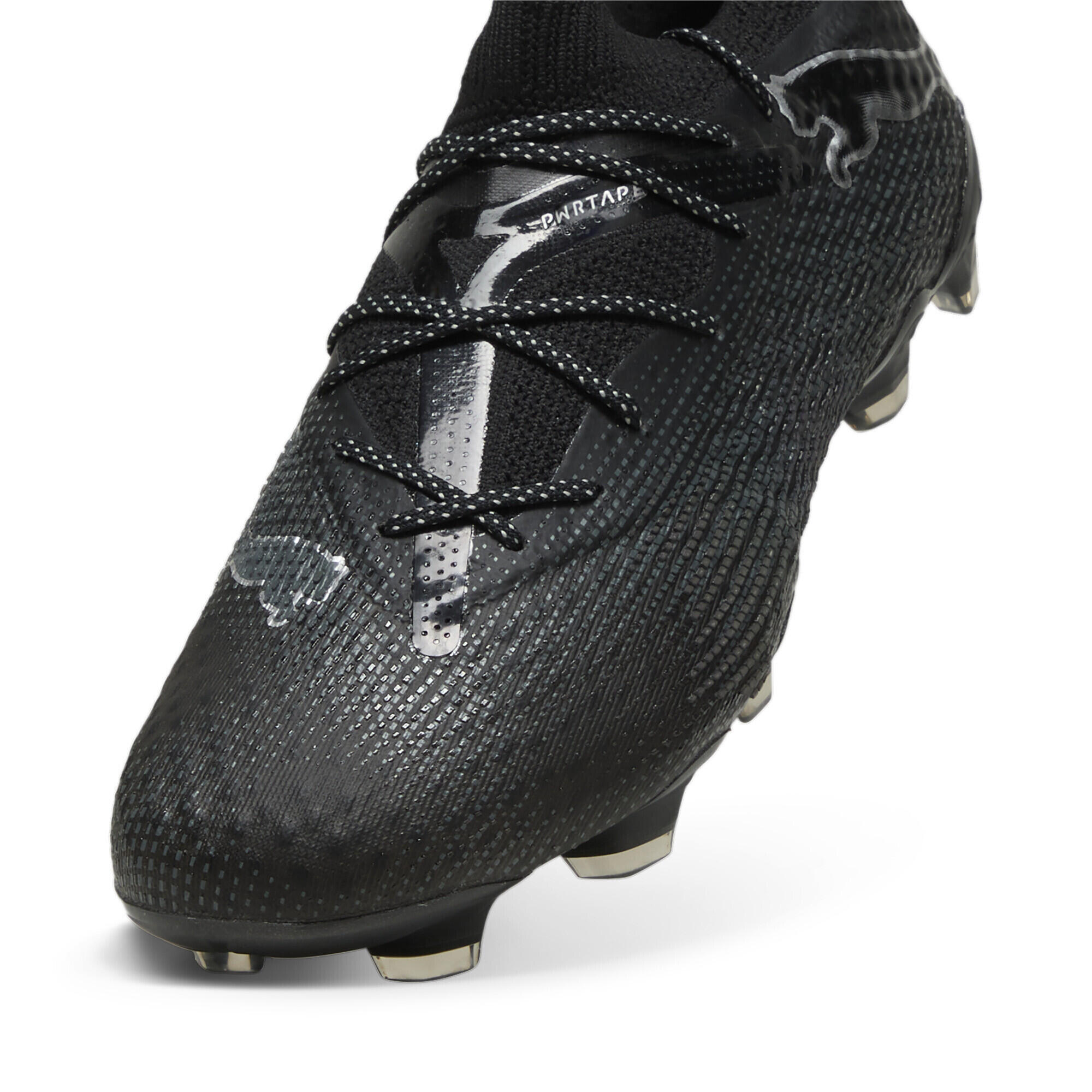 Scarpe da calcio FUTURE 7 ULTIMATE Low FG/AG PUMA Black Silver Metallic Gray 7/7