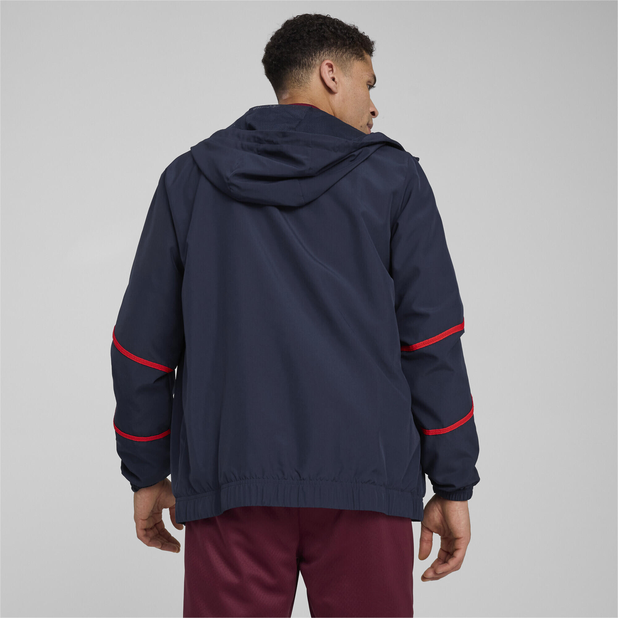 Veste tissée d'avant-match FC Red Bull Salzburg Homme PUMA Club Navy Red Blue 5/7