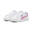 Scarpe Smash 3.0 L per bambini PUMA White Mauved Out Galactic Gray Pink