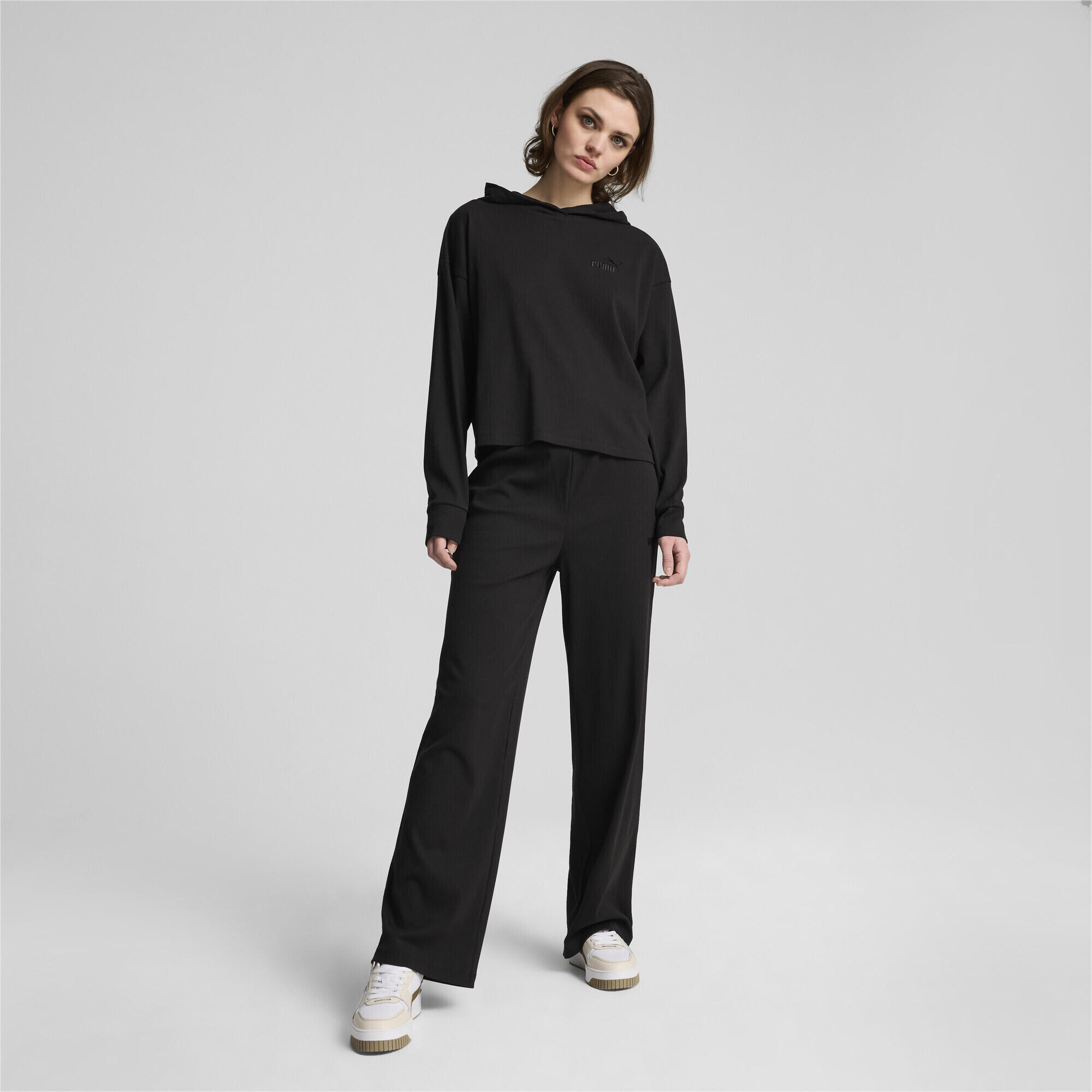 Hoodie ESS ELEVATED Femme PUMA Black 4/7