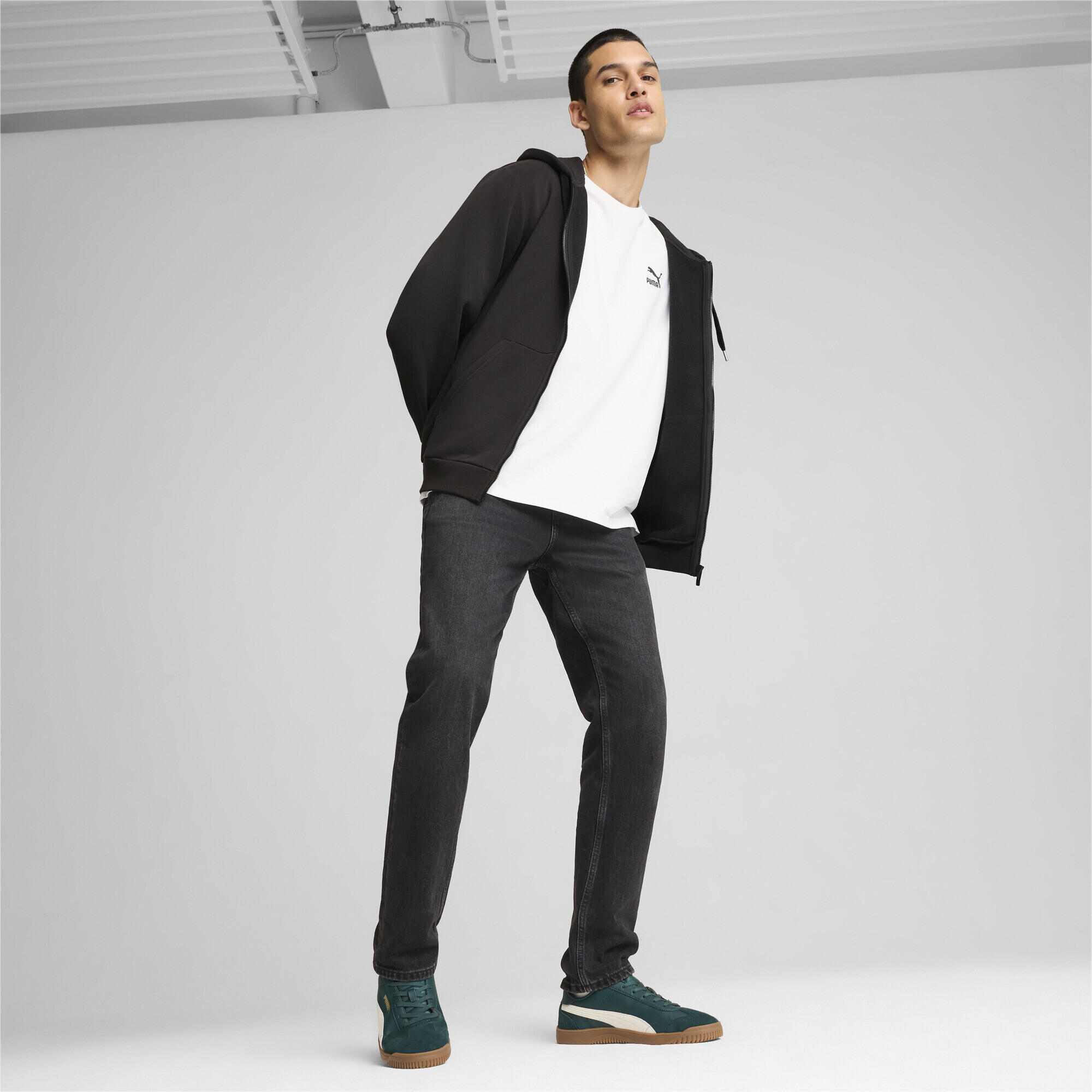 Sneaker PUMA Club 5v5 PUMA Dark Myrtle Frosted Ivory Gold Green White 7/7