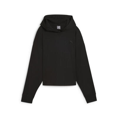 Ess elevated hoodie voor dames puma oak branch beige