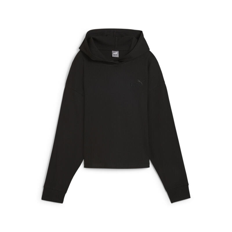 Sudadera con capucha ESS ELEVATED Mujer PUMA Black