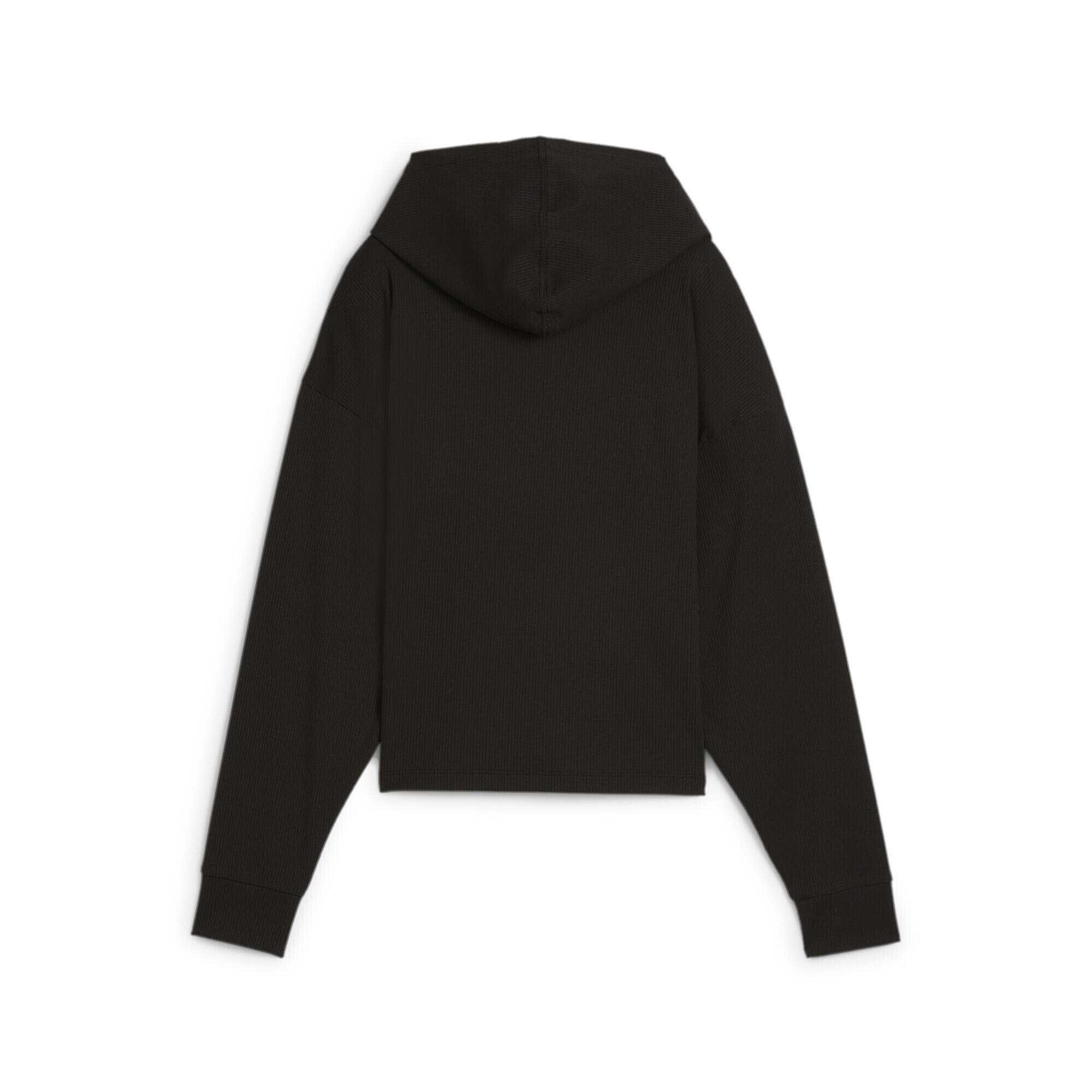 Hoodie ESS ELEVATED Femme PUMA Black 7/7
