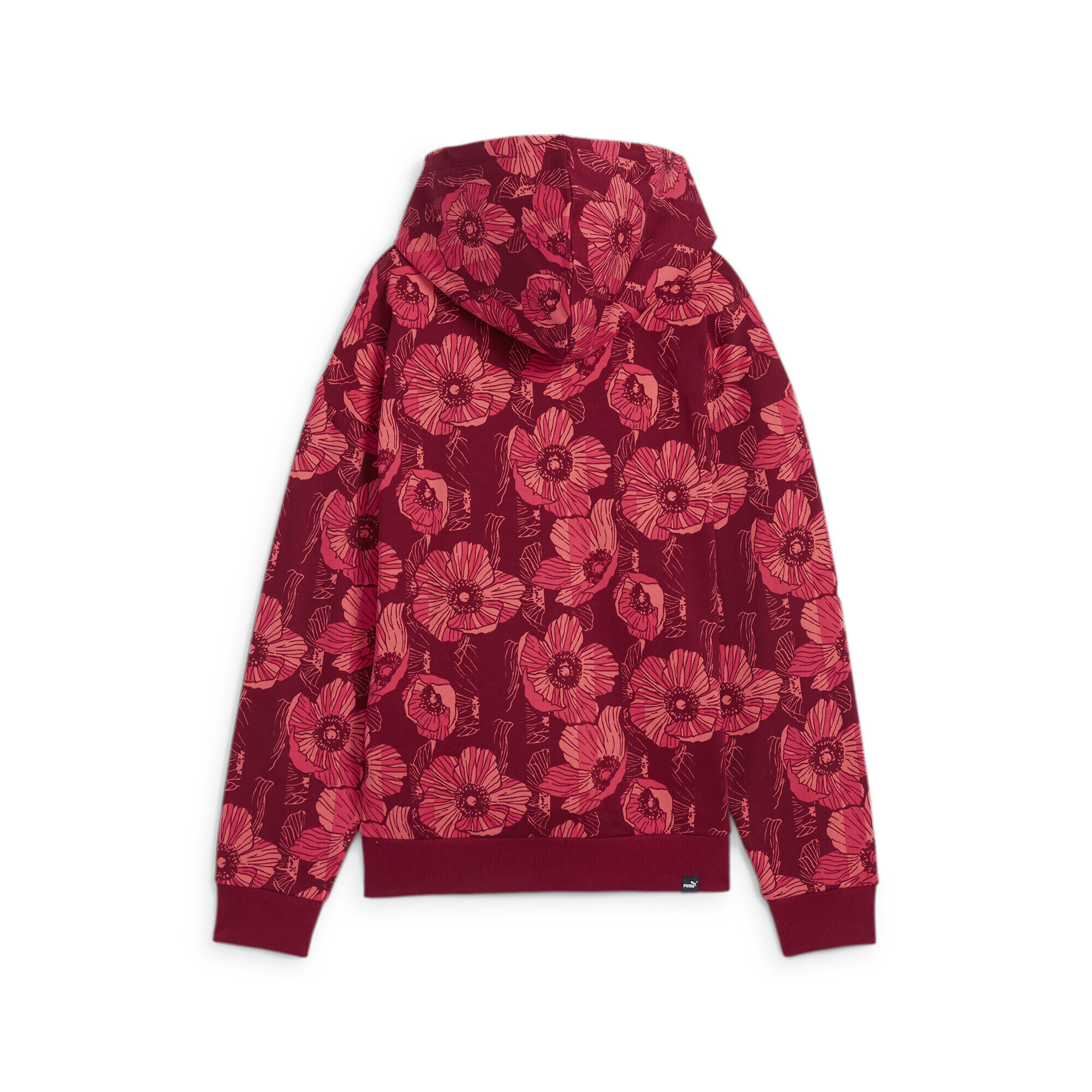 Sudadera estampada con capucha ESS+ Class Act Mujer PUMA Intense Red 7/7