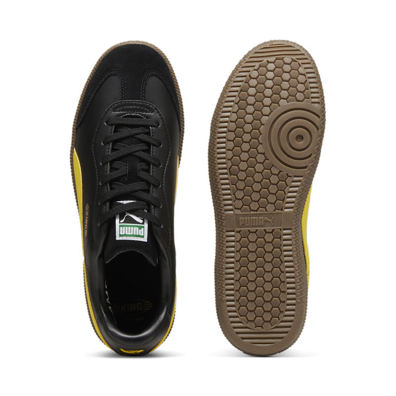 KING 21 IT voetbalschoenen PUMA Black Pelé Yellow