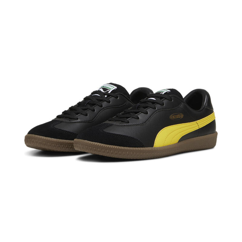 KING 21 IT Fußballschuhe Erwachsene PUMA Black Pelé Yellow